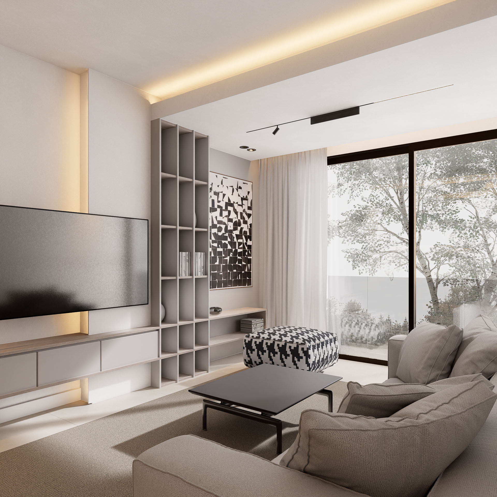 Stan 7 - enterijer 1 - 41.82 m² • Jednoiposoban VIP Home Požarevac